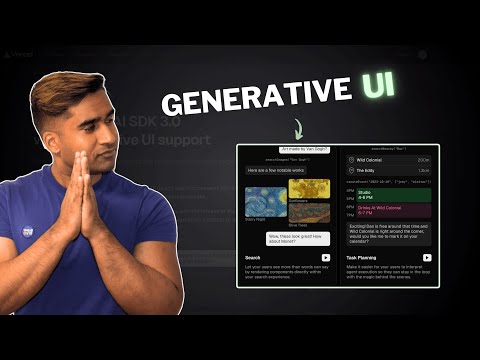 Anyone can build GENERATIVE UI with AI SDK 3.0