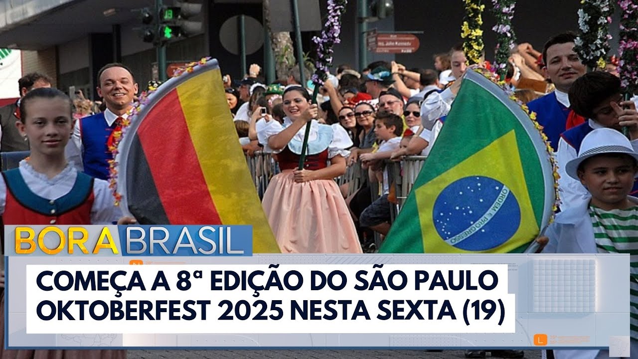 Começa a 8ª edição do São Paulo Oktoberfest 2025 nesta sexta 19