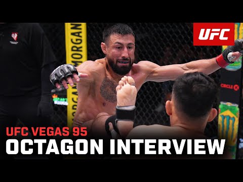 Chris Gutierrez Octagon Interview | UFC Vegas 95