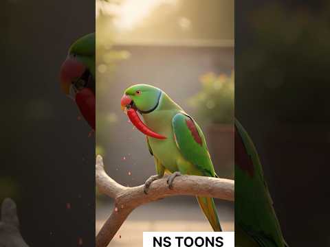 Tota Mar Gaya || #cartoon #shortvideo #shorts #shortsfeed #parrot #shorts #ai #moralstories