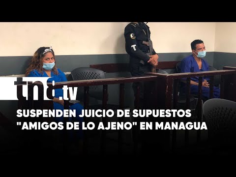 Suspenden juicio de presuntos responsables de robo en centro de tragamonedas en Managua