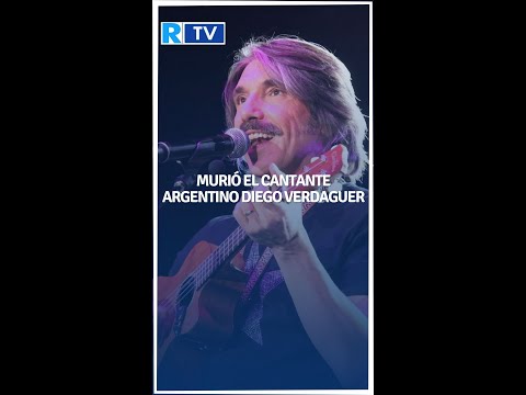 Murió el cantante argentino Diego Verdaguer