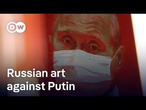 Largest exhibition of protest art by Russian artists starts in Amsterdam | DW News