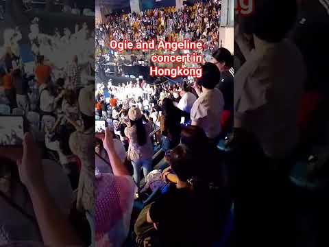 ogie and Angeline concert in Hongkong #music #coversong #lovesong #shitangelineangganda #onesong