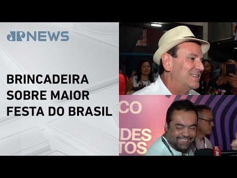 Paes e Castro “convidam” Nunes a passar o Carnaval no RJ