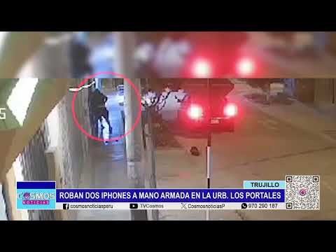 Trujillo: roban dos iPhone a mano armada en la Urb. Los Portales