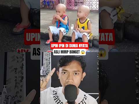 UPIN IPIN ADA DIDUNIA NYATA MIRIP BANGET 😱#upinipin #animasi #shorts