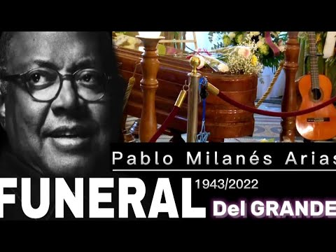 Funeral de Pablo Milanés, la última despedida al Trovador Cubano de todos los tiempos