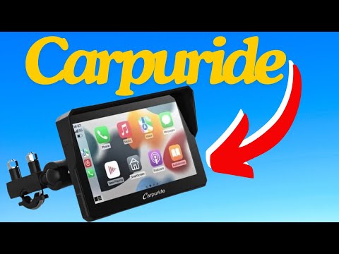 Carpuride W702 Wireless Portable Dual Bluetooth Waterproof IP67 Motorcycle Stereo Apple and Android!