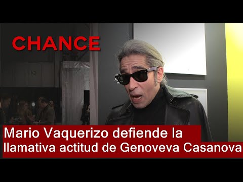 Mario Vaquerizo defiende la llamativa actitud de Genoveva Casanova