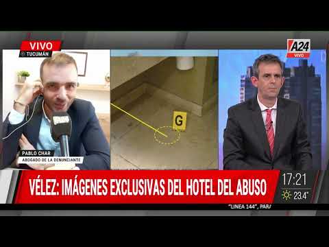 Caso Vélez: Imágenes exclusivas del hotel del abuso