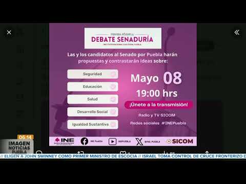 Debates en Puebla ll Noticias con Juan Carlos Valerio