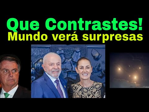 CONFLITO ASSUSTA O MUNDO! INCRÍVEL: LULA OVACIONADO POR MEXICANOS! DIREITA: A BRIGA DA ENGANAÇÃO!