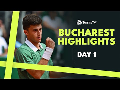 Nardi Takes On Seyboth Wild; Gaston vs Rinderknech And More | Bucharest Highlights Day 1