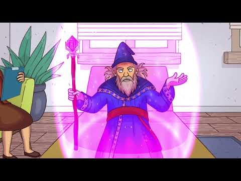 Wizard has court appointed therapy session.