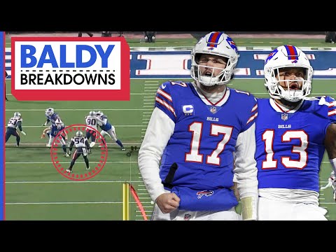How Josh Allen & the Bills Pulled Off a Perfect Game! | Baldy Breakdowns video clip