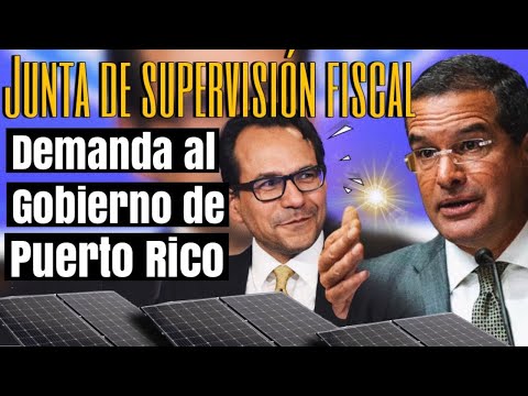 ÚLTIMA HORA!!! JUNTA DE SUPERVISIÓN FISCAL DEMANDA SL GOBIERNO!!!!