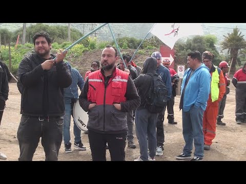 07 OCT 2024 Cuatro días de paralización llevan los trabajadores del Puente Lo Gallardo