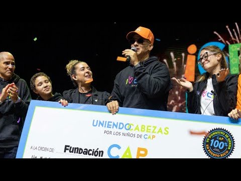 “¡Gracias, Puerto Rico!”: Fundación CAP revela millonario recaudo junto a Daddy Yankee