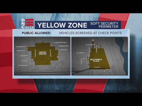 DNC 2024 security zones and protest plans: What we know