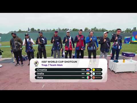 Shooting 🔫 Final Trap Team Men - ISSF World Cup Shotgun Lonato, Italy (23.04.2022)