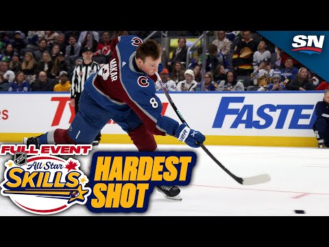 FULL Hardest Shot Competition Competition | 2024 NHL All-Star Skills