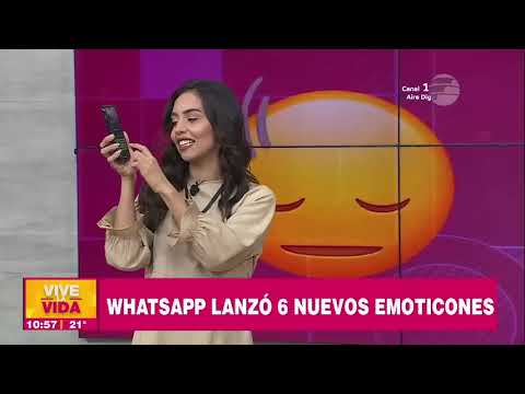 ¡Sofia Sosa nos explica los nuevos emojis de WhatsApp!  VLV  17 04 24