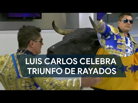 Así festejó Luis Carlos Ortiz el festejo de los Rayados del Clásico Regio en la Leagues Cup