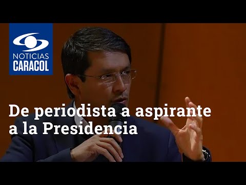 De periodista a aspirante a la Presidencia: ¿cuál es la Colombia que quiere Camilo Romero