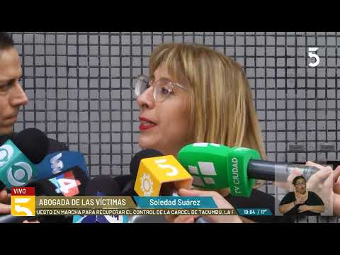 Cinco condenados en caso Penadés | La abogada de las víctimas,, Soledad Suárez, habló con la prensa