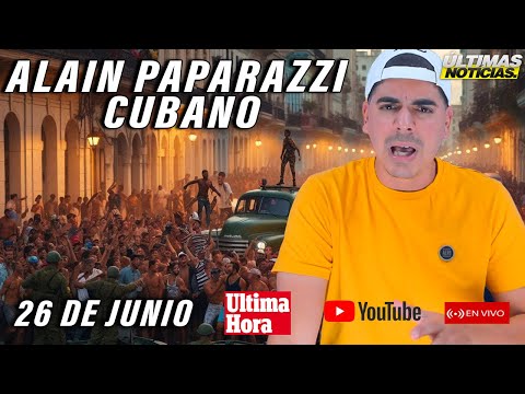ULTIMA HORA  Alain Paparazzi Cubano EN VIVO HOY LA VOZ DEL PUEBLO