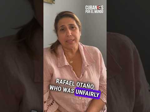 Terina Quiñones, madre de Rafael Otano, ex policía de Hialeah hace un llamado a Ron Desantis.