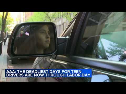AAA: Deadliest days for teen drivers are now through Labor Day