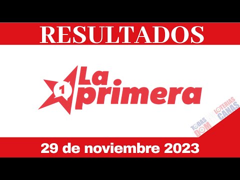 LOTERIA LA PRIMERA DOM 12:00 PM (29/11/2023) | TODAS LAS LOTERIAS DOMINICANAS