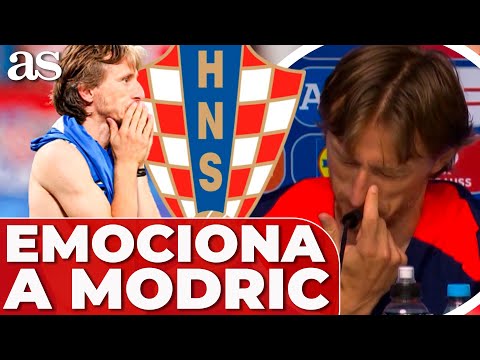 Un PERIODISTA ITALIANO EMOCIONA a MODRIC con sus PALABRAS