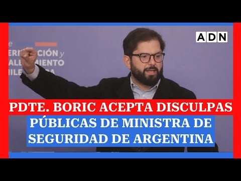 Tras vincular a Hezbolá con Chile: Pdte. Boric acepta disculpas públicas de ministra argentina