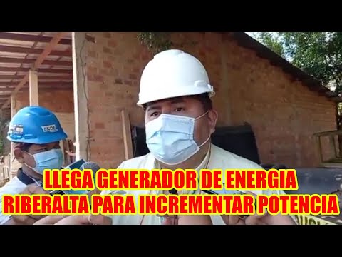 LLEGA GENERADOR DE ENERGIA A LA PLANTA EL PALMAR DE RIBERALTA DE 4MW DE PÒTENCIA...