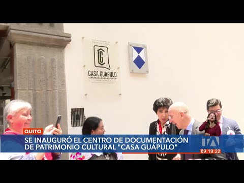 El INPC inauguró el Centro de Documentación Casa Guápulo