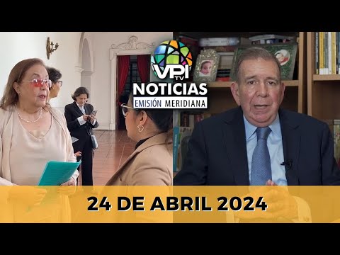 Noticias al Mediodía en Vivo  Miércoles 24 de Abril de 2024 - Venezuela