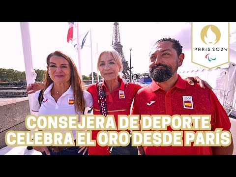 Consejera de Deporte celebra el oro desde París: Es un día histórico para el deporte andaluz