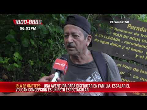 Senderismo en el Volcán Concepción promueve turismo en Ometepe – Nicaragua