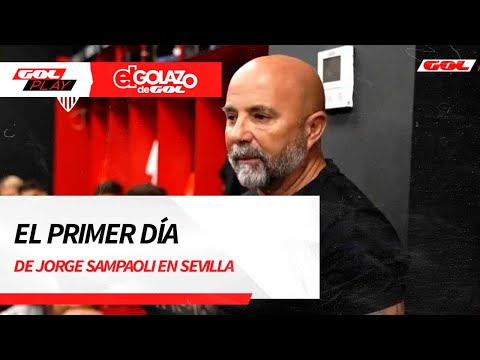 Primer día de Jorge Sampaoli como entrenador del Sevilla FC