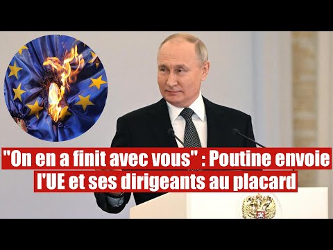 Vladimir Poutine : La Russie s'est débarrassée de l'UE depuis longtemps