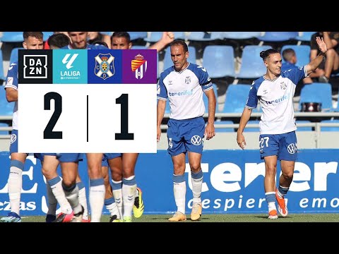 CD Tenerife vs Real Valladolid CF (2-1) | Resumen y goles | Highlights LALIGA HYPERMOTION