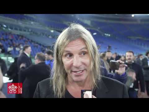 Claudio Paul Caniggia en el Juego por la Paz