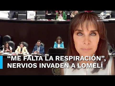 Asi? fue la primera vez en tribuna de la periodista Ana Mari?a Lomeli? como diputada