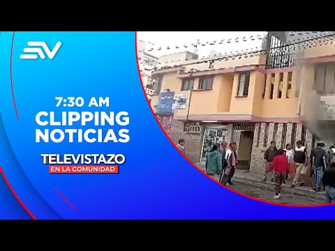 Incendio quemó taller radiotécnico en el sector de  Pueblo Solo Pueblo  | Televistazo | Ecuavisa
