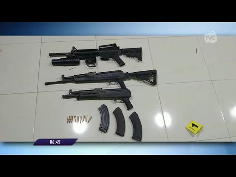 Los Ríos: Policía decomisó armamento de largo alcance en Quevedo