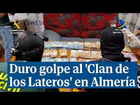 Duro golpe al 'Clan de los Lateros', que ocultaba dinero en las paredes y suelos de sus casas