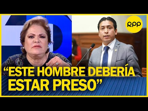 Rosario Sasieta: “Congresista Freddy Díaz debería tener detención preliminar”